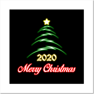 15 - 2020 Merry Christmas Posters and Art